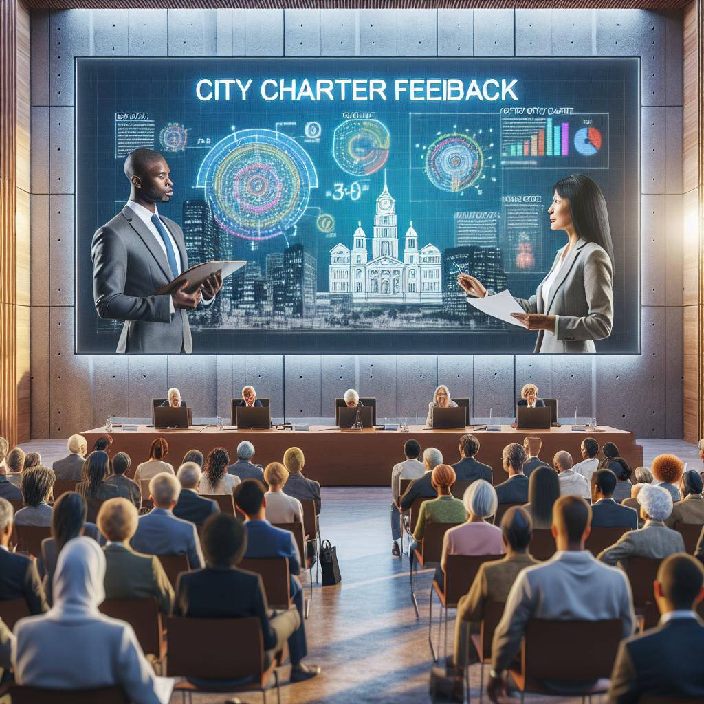 City charter feedback meeting.