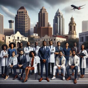 Black professionals in San Antonio