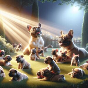 French Bulldog family reunion