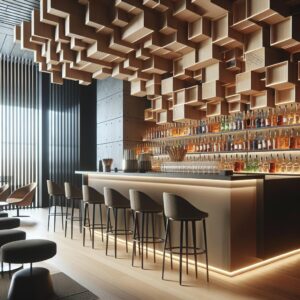 Modern bar interior design