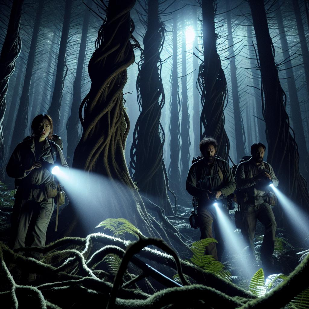 "Dark forest search party"
