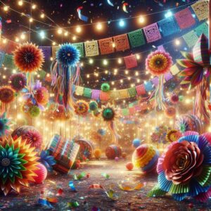 Fiesta celebration decorations carnival