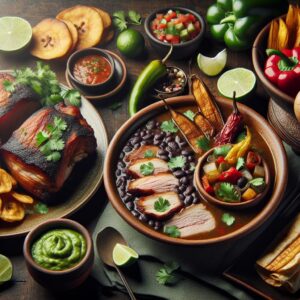 "Cuban-Mexican fusion cuisine"