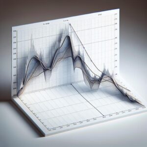 "Graph showing income decline"