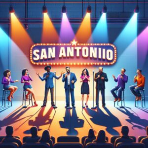 Comedians on San Antonio.