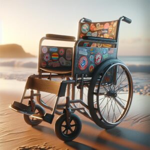 Personalized wheelchair missing vacation