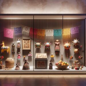 Fiesta artifact exhibit concept.