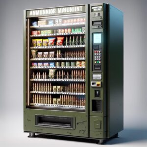 Ammunition vending machine concept