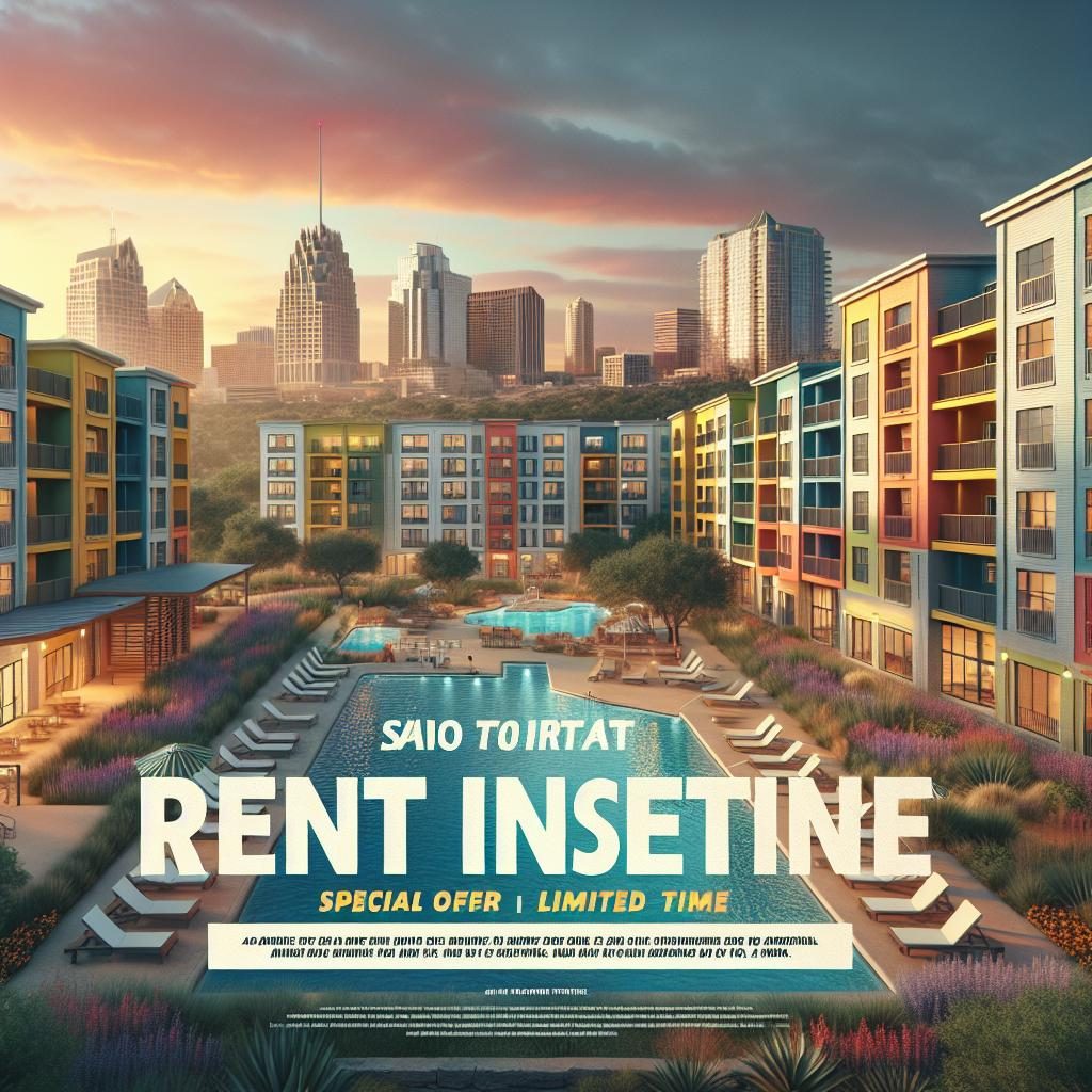 Rent Incentive advertisement in San Antonio