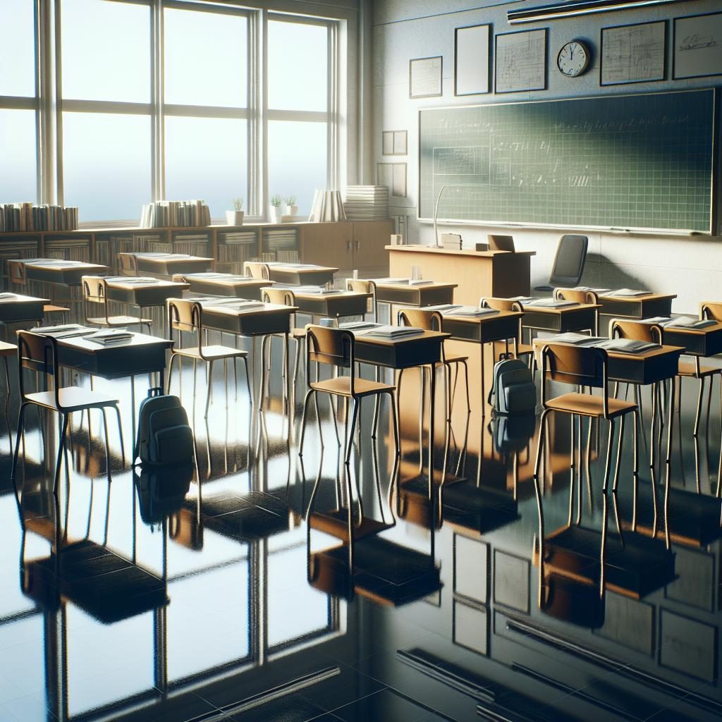 Empty Classroom Reflection