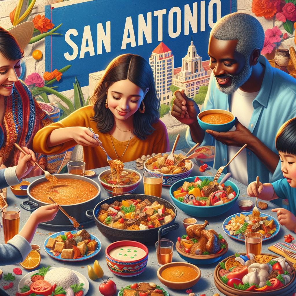 Vibrant San Antonio Cuisine