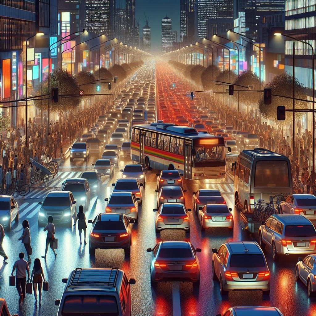 Traffic Jam Nightlife