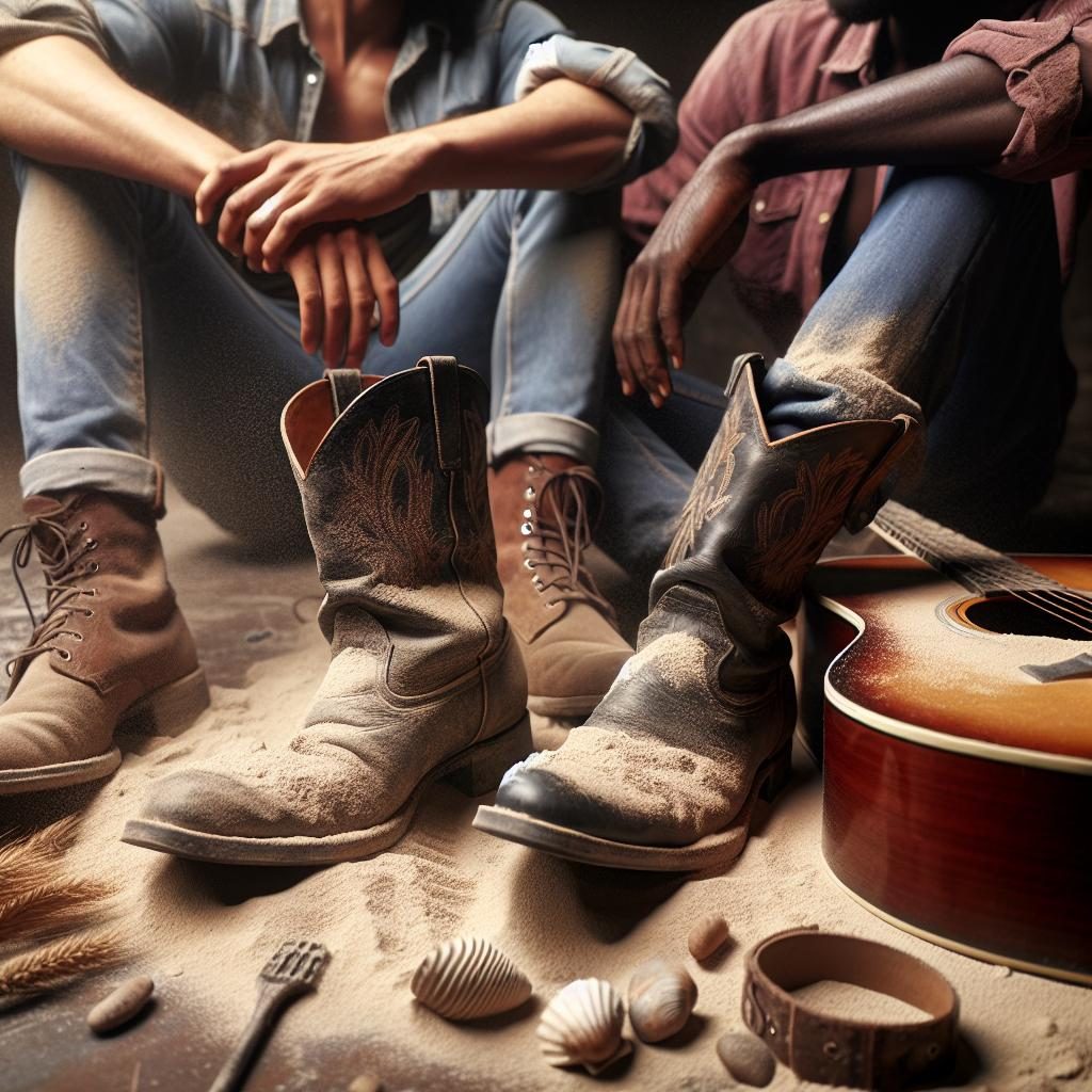 Dusty Boots and Guitar