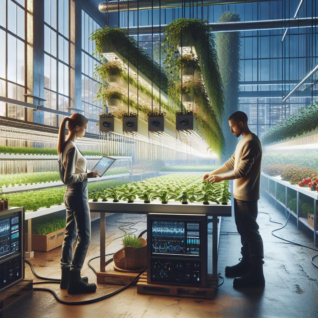 Urban indoor farming