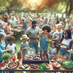 Community BBQ Gathering