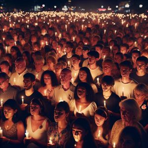 Candlelight vigil remembrance