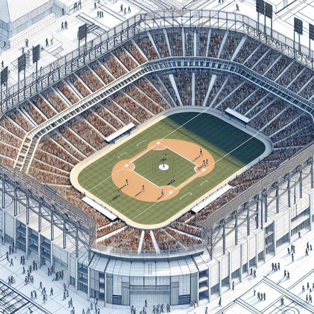 Baseball Stadium Blueprint