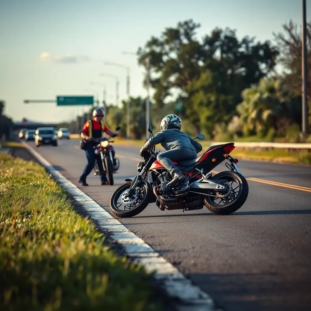 Motorcyclist Injured in High-Speed Collision on Bandera Road in San Antonio