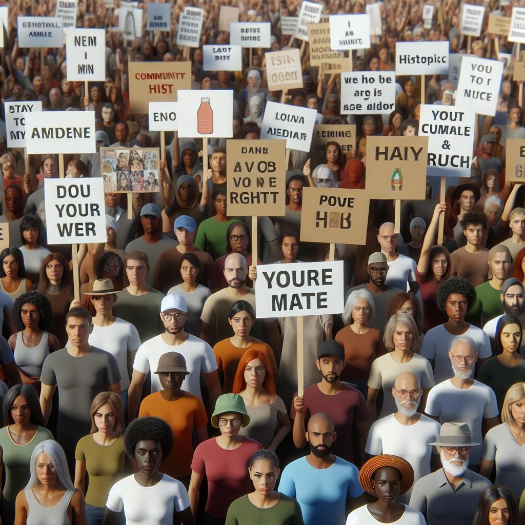 Community Protest Signs