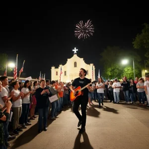 San Antonio Celebrates Plain White T's Surprise Visit at Homecoming Festivities