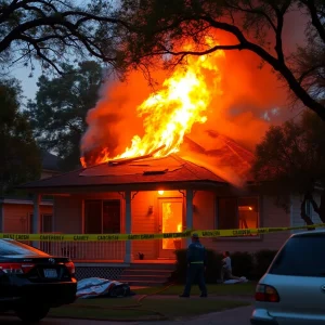 San Antonio House Fire Sparks Arson Investigation Amid Community Concern