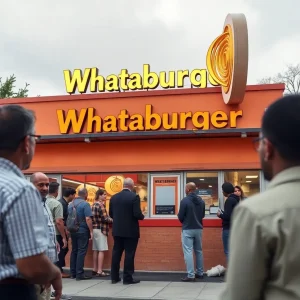 San Antonio Celebrates Reginald Ballard's Surprise Visit and Culinary Quest at Whataburger