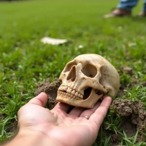 San Antonio Landowners Uncover Human Skull During Lawn Mowing