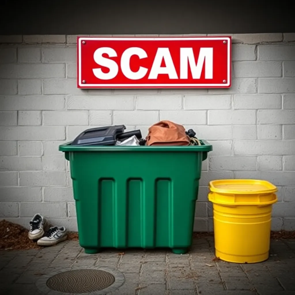 San Antonio Residents Targeted by Rising Dumpster Rental Scam