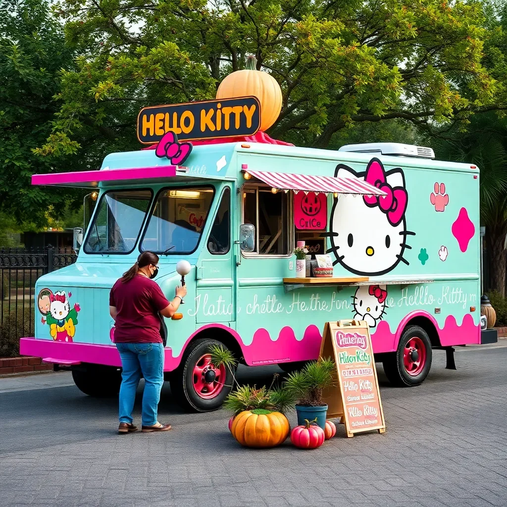 San Antonio Prepares for a Colorful Halloween with Hello Kitty Cafe Truck Event