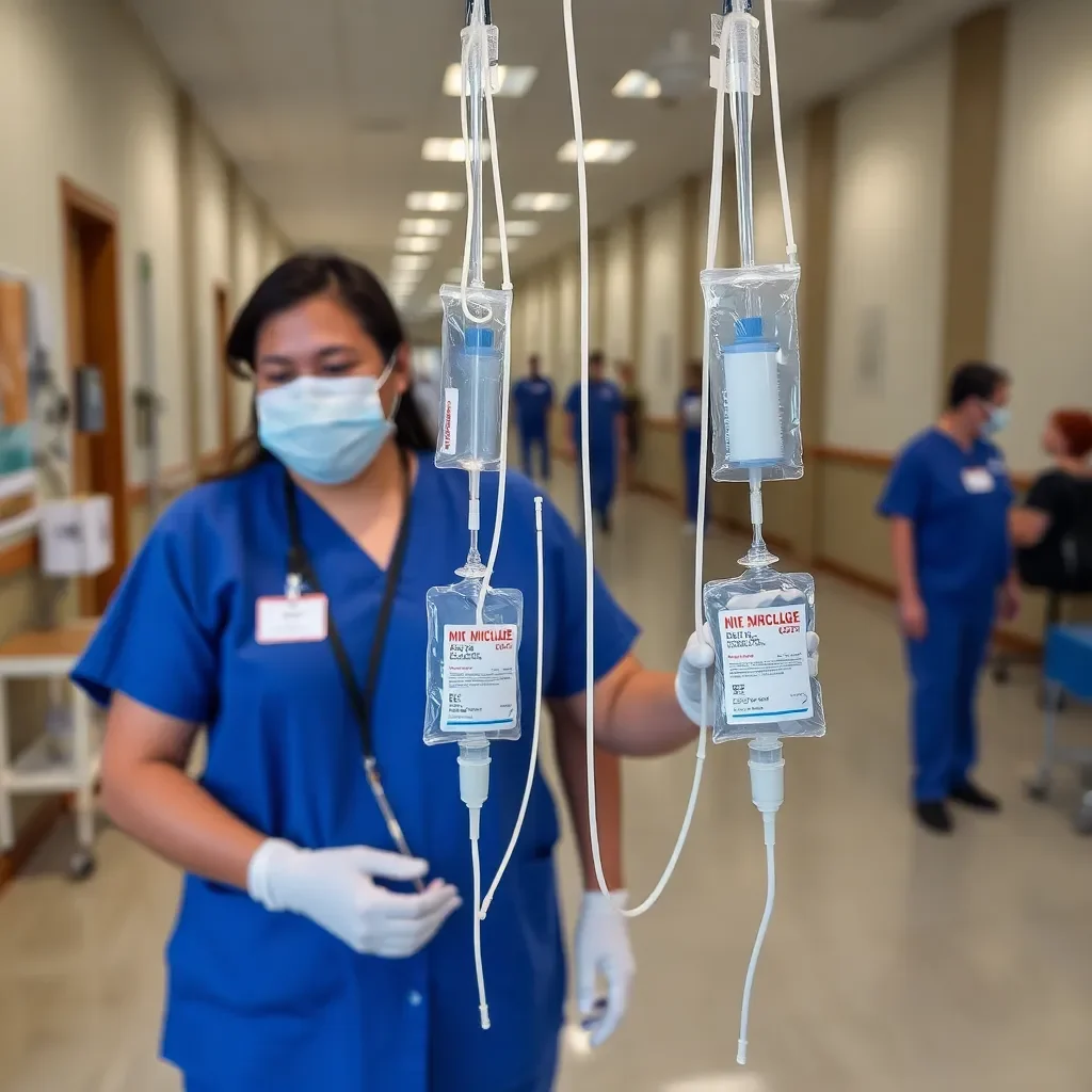 San Antonio Struggles with IV Bag Shortage Following Hurricane Helene's Impact