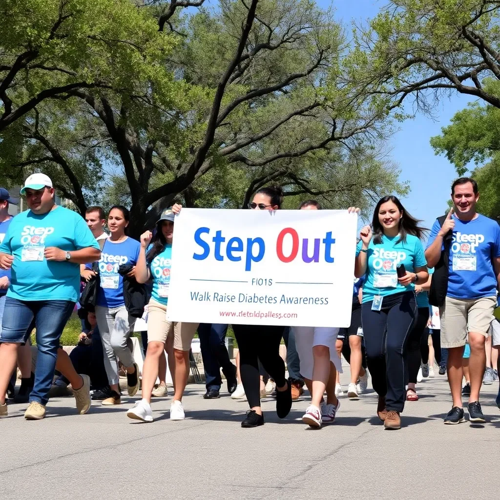 San Antonio Hosts Successful Step Out Walk to Raise Diabetes Awareness