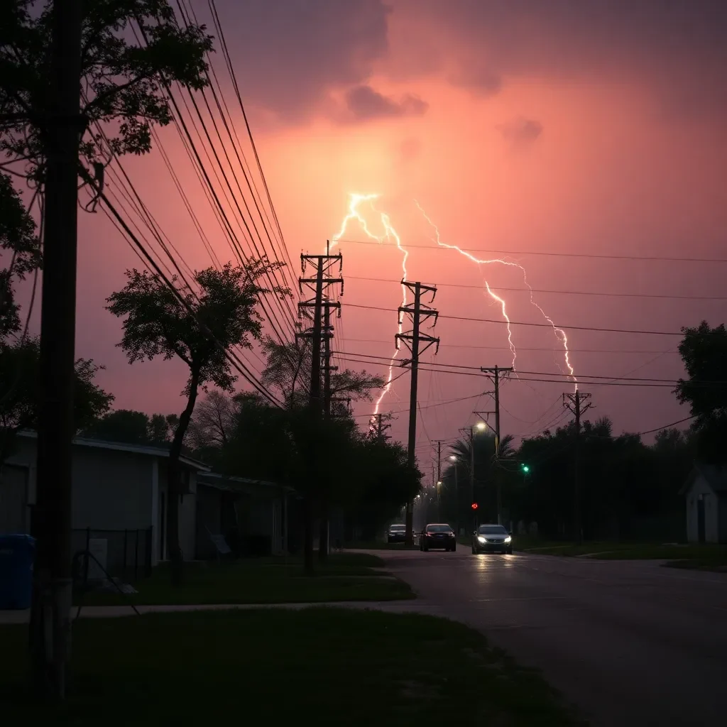 Power Outage Affects Thousands in San Antonio as Storm Sweeps Through