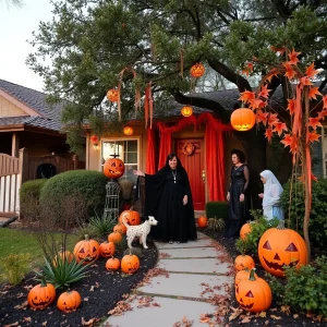 Spooktacular Halloween Extravaganza Unveiled in San Antonio's Windcrest Neighborhood