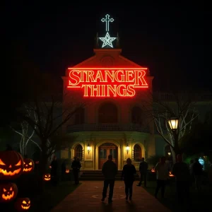 San Antonio Transforms into 'Stranger Things' Wonderland for Halloween Festivities