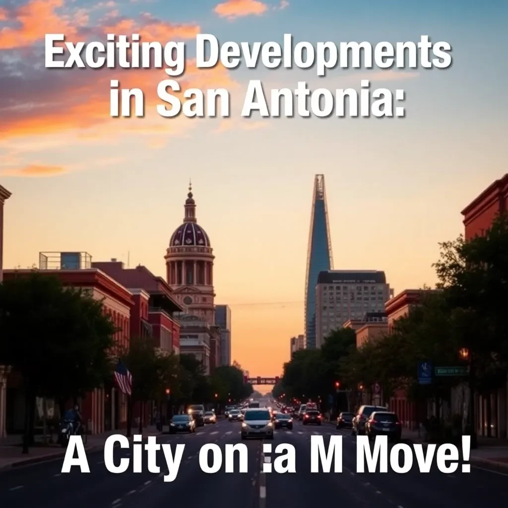 Exciting Developments in San Antonio: A City on the Move!