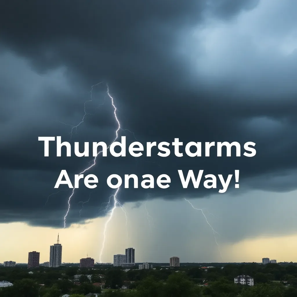 Heads Up, San Antonio! Thunderstorms Are on the Way!