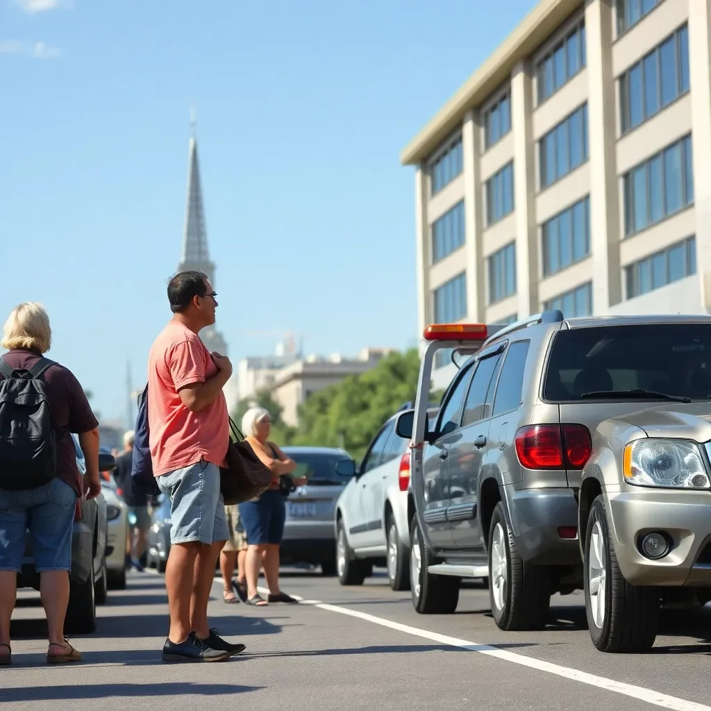 San Antonio Tourists Frustrated After Premature Towing of Vehicles at Rivercenter