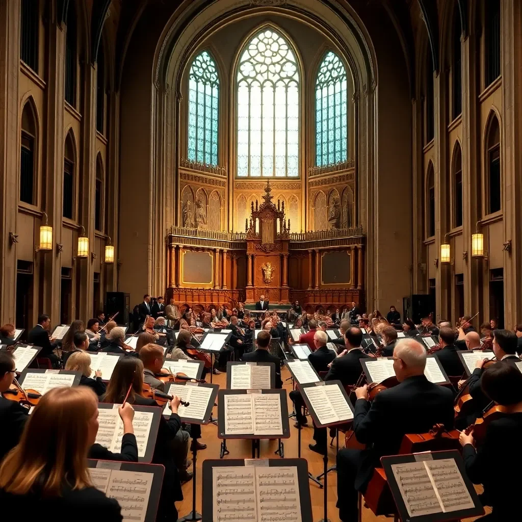 San Antonio Philharmonic Hosts Open Rehearsal of Beethoven's Ninth Symphony at Scottish Rite Cathedral