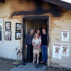 Fire Devastates San Antonio Home, Family Desperately Seeks Missing Dogs