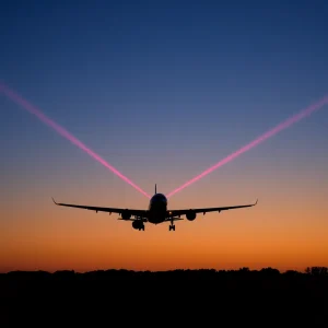 San Antonio Woman Receives 37-Month Sentence for Endangering Aircraft Safety with Laser Pointer