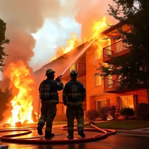 Firefighters Battle Major Blaze at San Antonio Apartment Complex, Residents Displaced