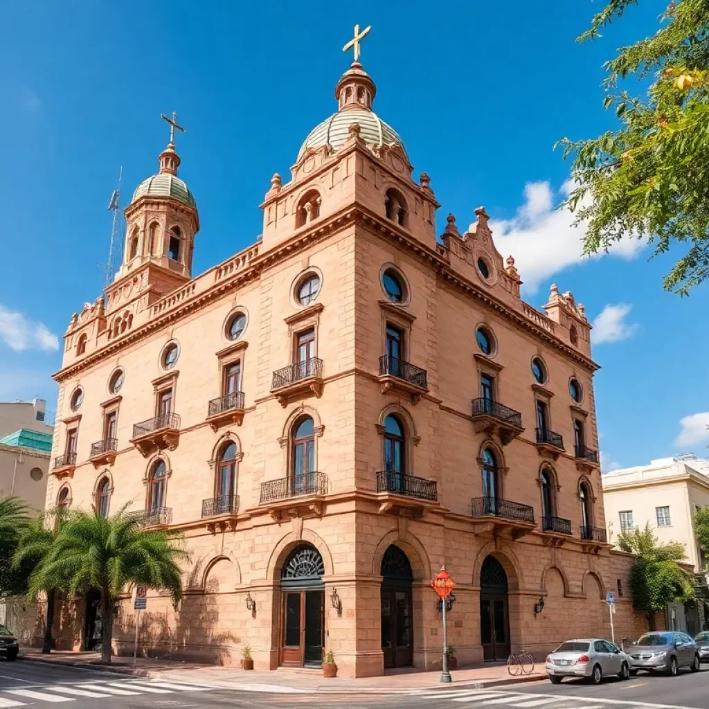 Historic Casa Reales building in San Antonio