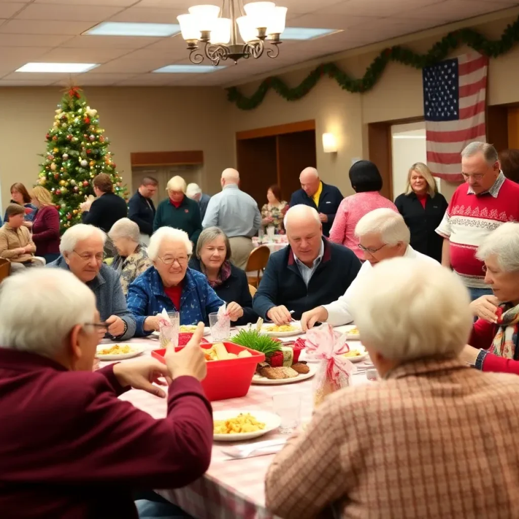 Community Christmas celebration for homeless veterans in San Antonio