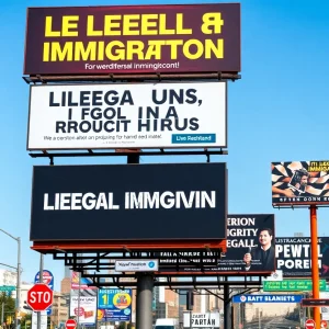 Billboards in San Antonio warning about illegal immigration dangers