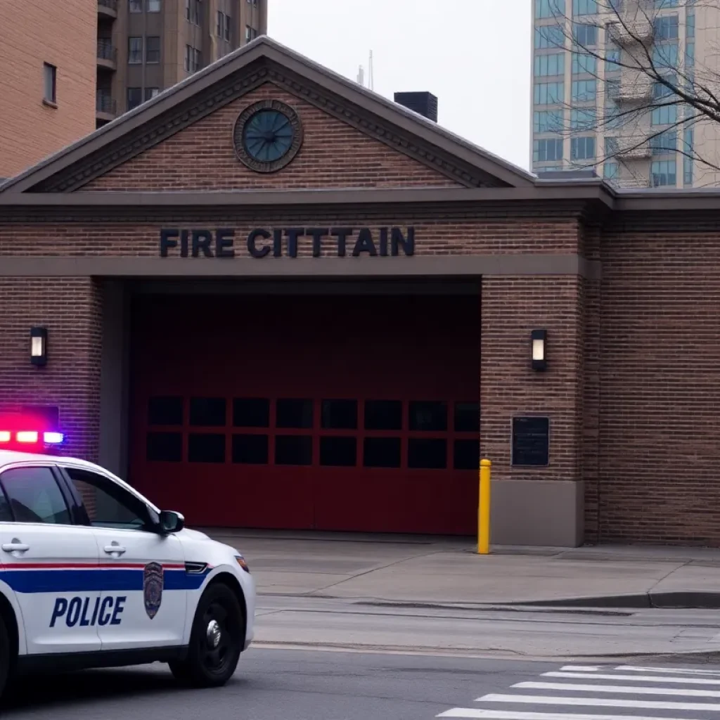 Police investigation at San Antonio fire station