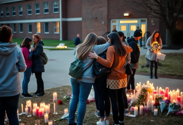 Vigil for Antioch High School shooting victims