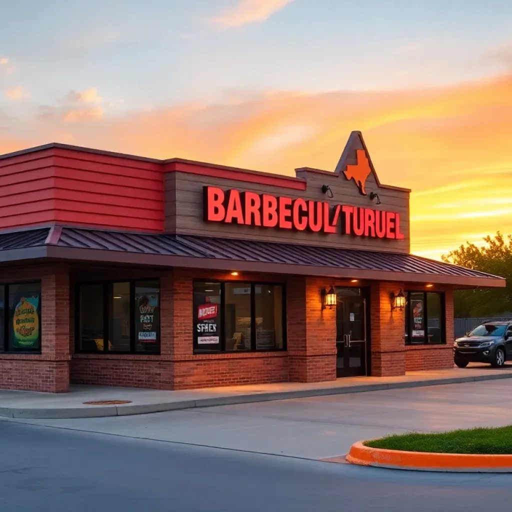 New Bill Miller Bar-B-Q restaurant in Converse, Texas