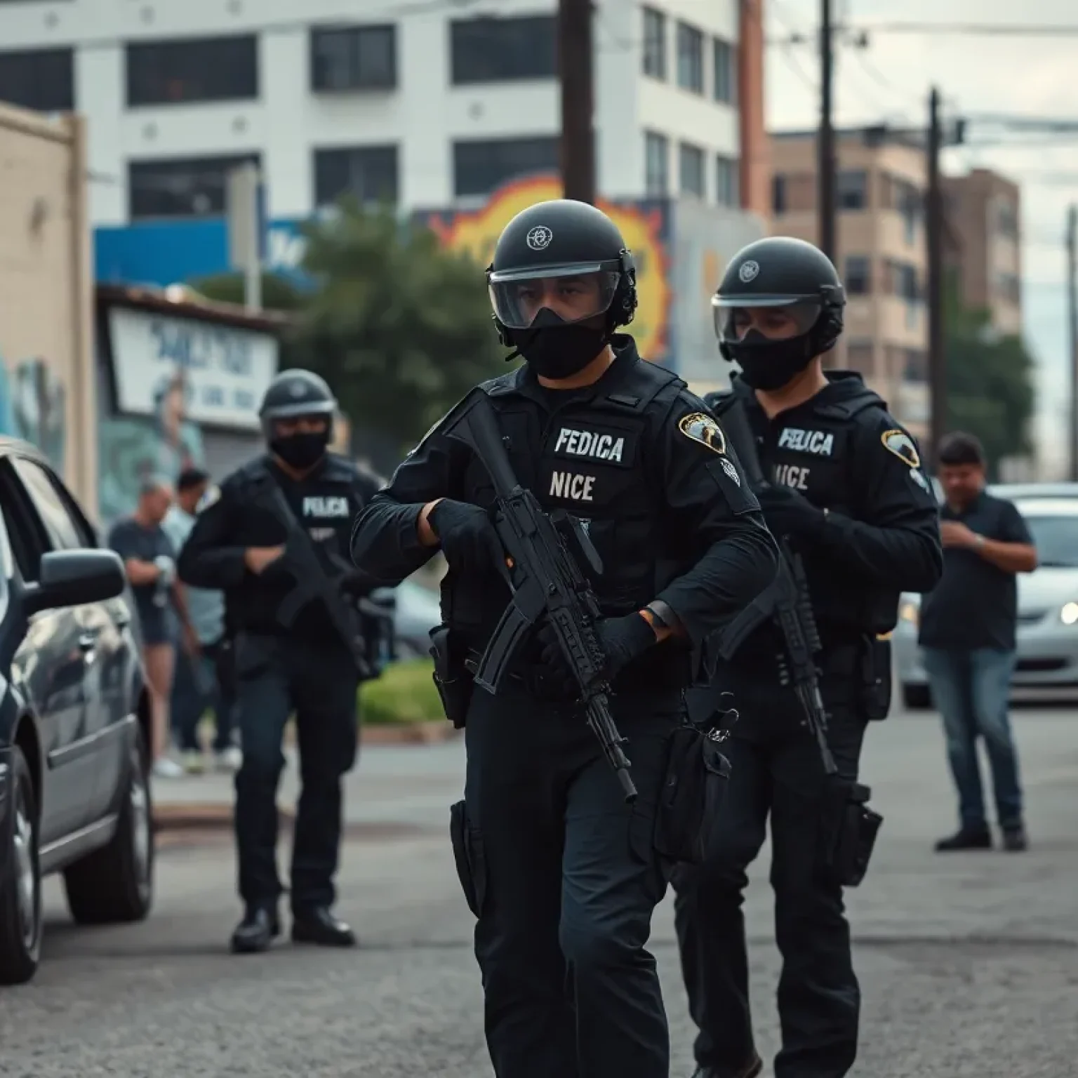 Federal agents conducting operations in Texas