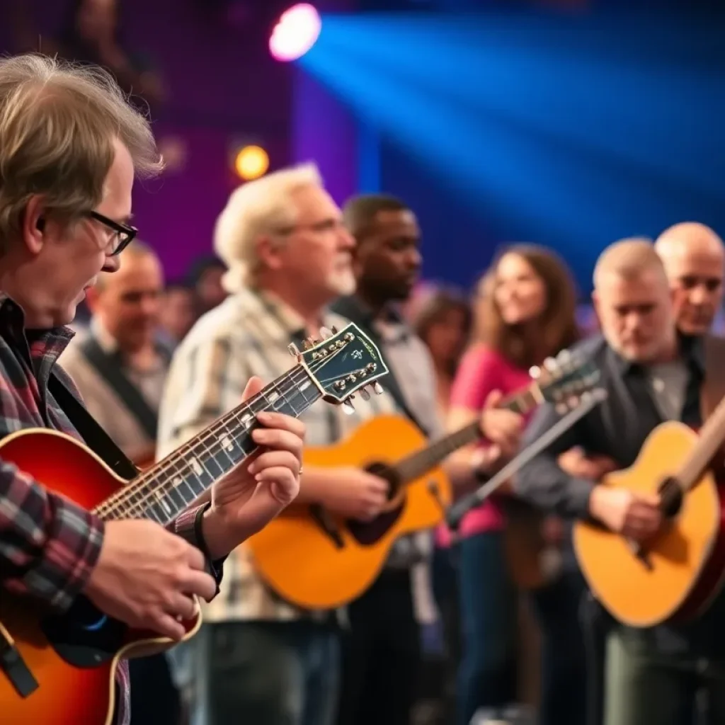 Mandolin Players in Concert