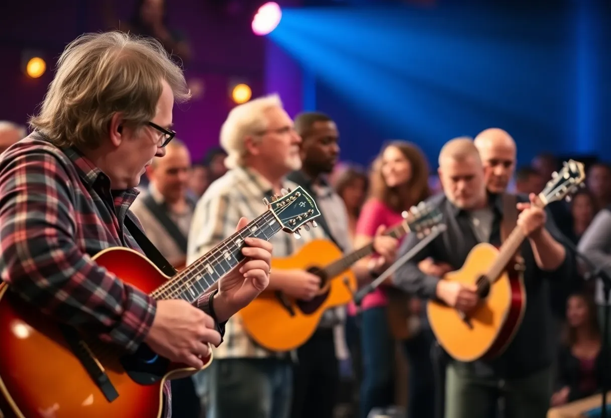 Mandolin Players in Concert